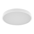 Brilagi - Luminária de teto LED para casa de banho com sensor ZENNA LED/24W/230V Ø 35 cm IP44 branca + comando à distância