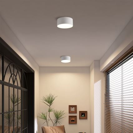 Brilagi - Luminária de teto LED para casa de banho FORIS LED/14W/230V diâmetro 12 cm branca IP44