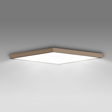Brilagi - Luminária de teto LED para casa de banho FRAME LED/50W/230V 60x60 cm IP44 bege