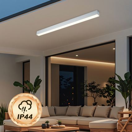 Brilagi - Plafon LED de tecto para casa de banho SLEEKLINE LED/40W/230V 3000/4500/6000K prateado IP44
