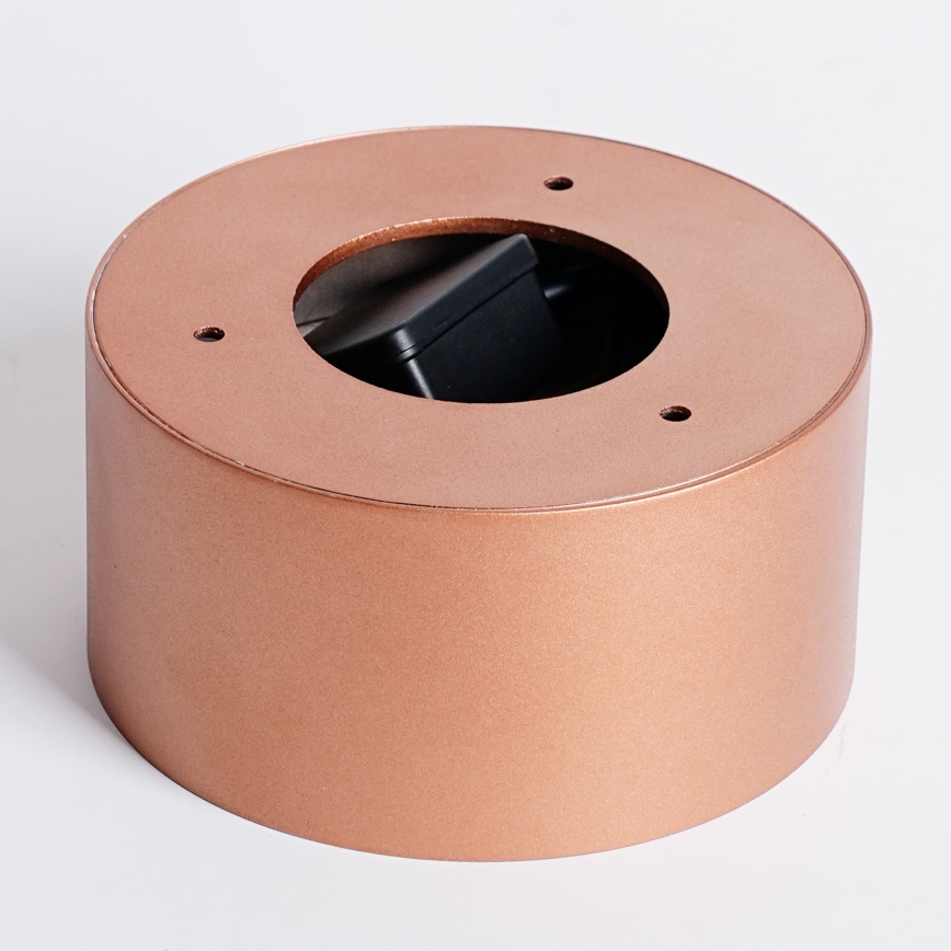 BRILAGI - Candeeiro de tecto para exterior FORIS LED/14W/230V Ø 12 cm bronze IP44