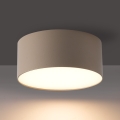 BRILAGI - Luminária de teto LED para exterior FORIS LED/20W/230V diâmetro 15 cm bege IP44