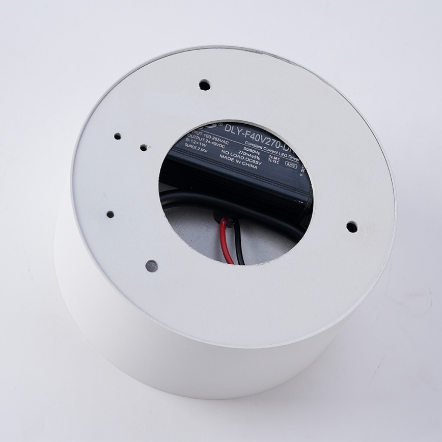 BRILAGI - Luminária de teto LED para exterior FORIS LED/9W/230V, Ø 9 cm, branca, IP44