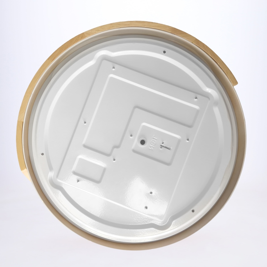 BRILAGI - Luminária de teto LED PILANA LED/24W/230V carvalho/dourado Ø 30 cm