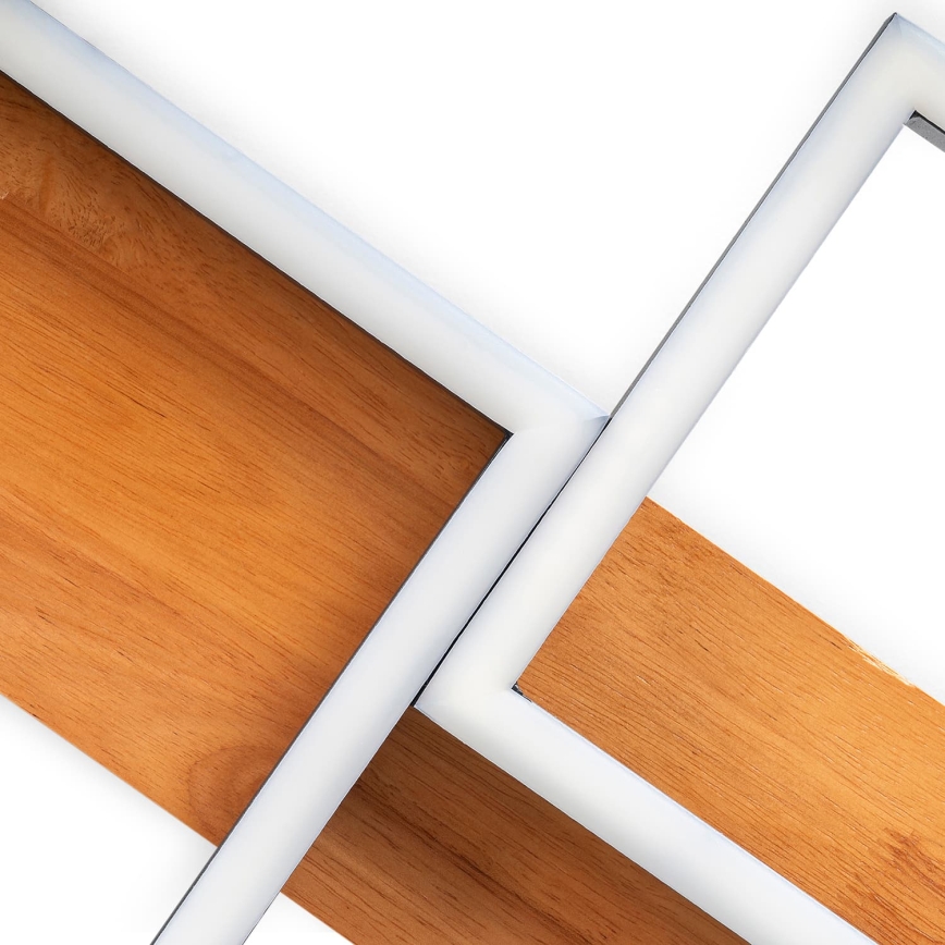 BRILAGI - Luminária de teto LED PLANK LED/30W/230V 4000K 34,5x65 cm madeira