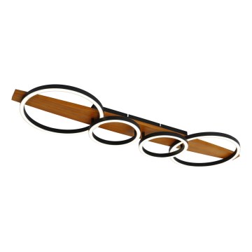 Brilagi - Luminária de teto LED PLANK LED/35W/230V 4000K 30x100 cm madeira