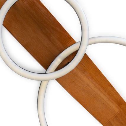 BRILAGI - Luminária de teto LED PLANK LED/35W/230V 4000K 30x100 cm madeira