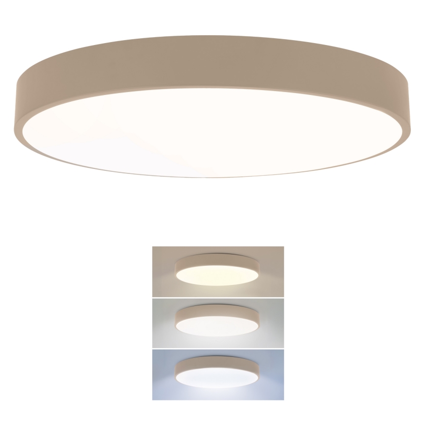 Brilagi - Candeeiro de tecto LED POOL LED/48W/230V 3000/4000/6000K Ø 40 cm bege