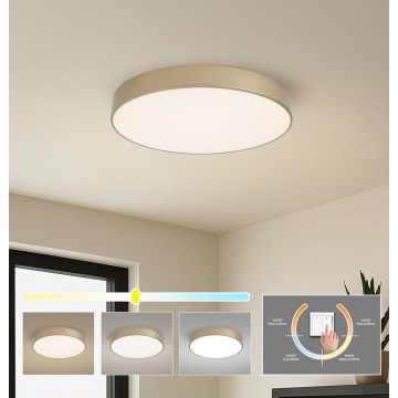 Brilagi - Luminária de teto LED POOL/60W/230V 3000/4000/6000K Ø 50 cm dourada