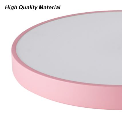 Brilagi - Luminária de teto LED POOL LED/36W/230V 3000/4000/6000K Ø 30 cm rosa