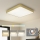 Brilagi - Luminária de teto LED POOL LED/36W/230V 3000/4000/6000K 40x40 cm dourada