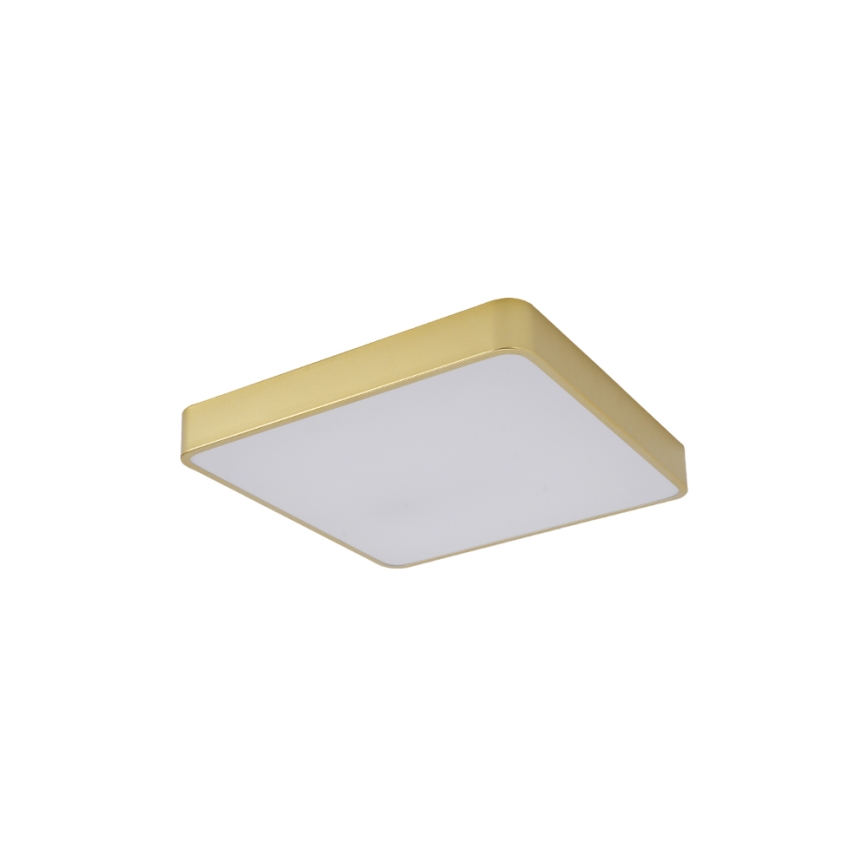 Brilagi - Luminária de teto LED POOL LED/36W/230V 3000/4000/6000K 40x40 cm dourada