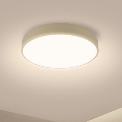 Brilagi - Candeeiro de tecto LED POOL LED/36W/230V 3000/4000/6000K Ø 30 cm bege