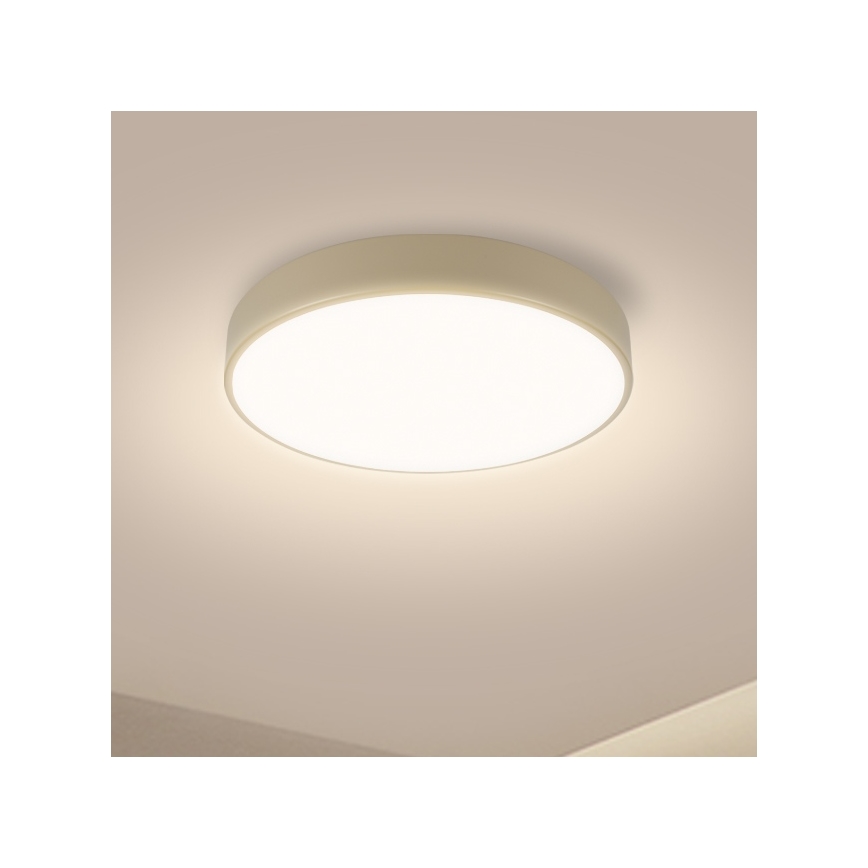 Brilagi - Candeeiro de tecto LED POOL LED/36W/230V 3000/4000/6000K Ø 30 cm bege