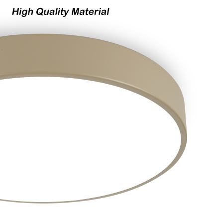Brilagi - Candeeiro de tecto LED POOL LED/36W/230V 3000/4000/6000K Ø 30 cm bege