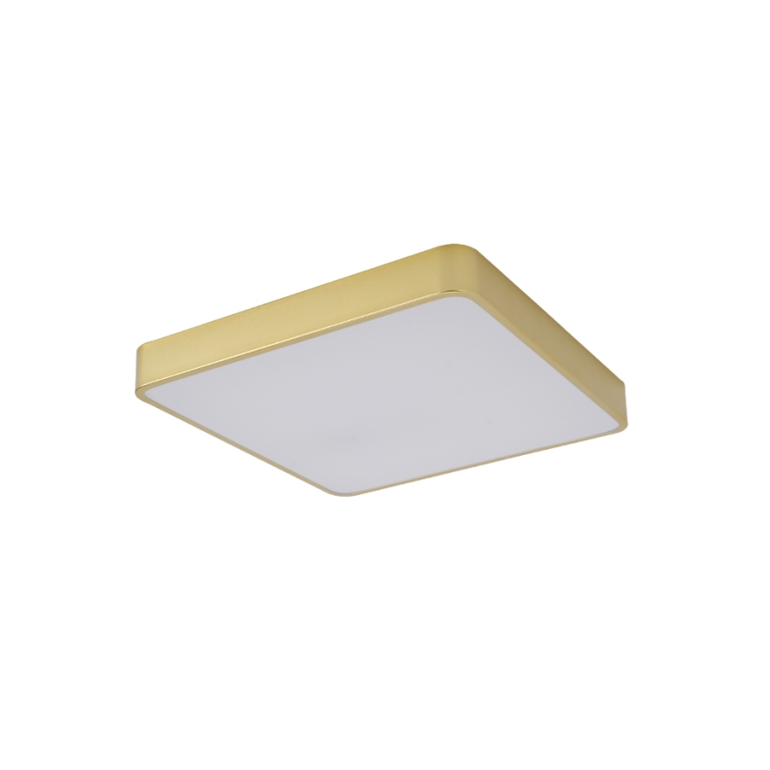 Brilagi - Luminária de teto LED POOL LED/48W/230V 3000/4000/6000K 50x50 cm dourada
