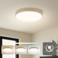 Brilagi - Luminária de teto LED POOL LED/48W/230V 3000/4000/6000K diâmetro 40 cm bege
