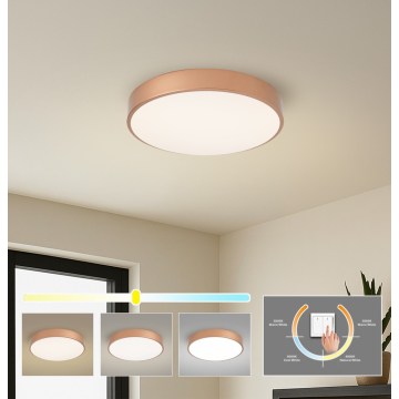 Brilagi - Luminária de Teto LED POOL LED/48W/230V 3000/4000/6000K Ø 40 cm bronze
