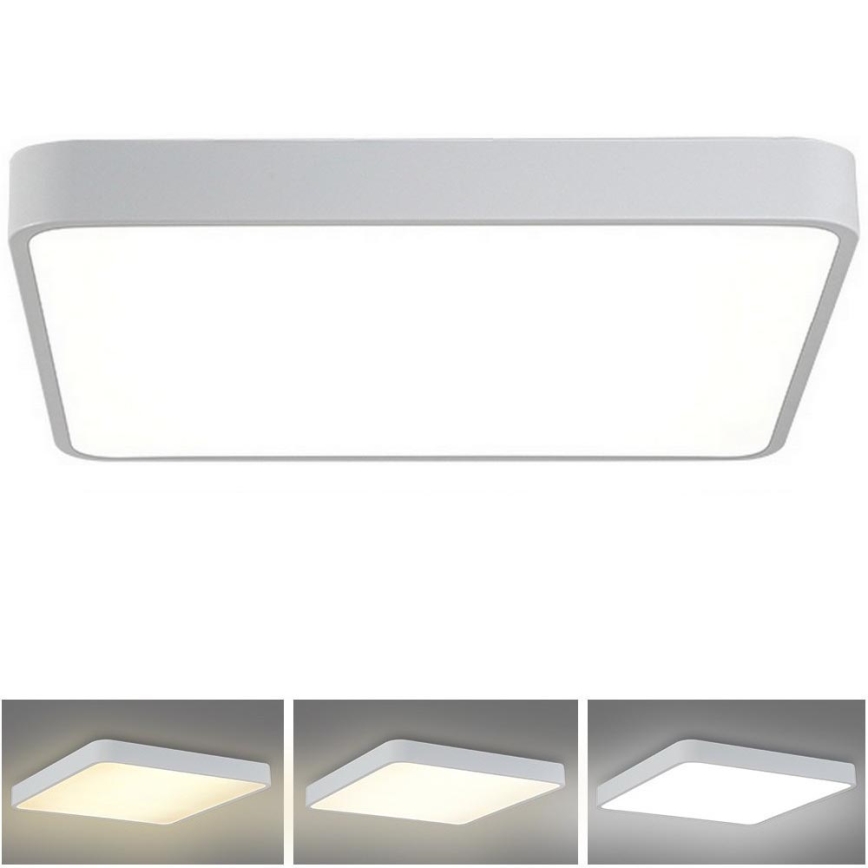 Brilagi - Luminária de Teto LED POOL SQUARE LED/48W/230V 3000/4500/6000K 50x50 cm branca
