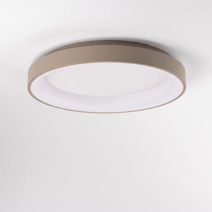 BRILAGI - LED Luminária de tecto dimerizável FALCON II LED/99W/230V 3000-6500K diâmetro 60 cm branco/bege + controlo remoto