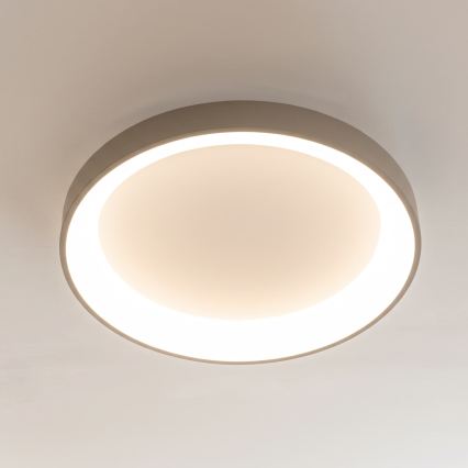 BRILAGI - LED Luminária de tecto dimerizável FALCON II LED/99W/230V 3000-6500K diâmetro 60 cm branco/bege + controlo remoto