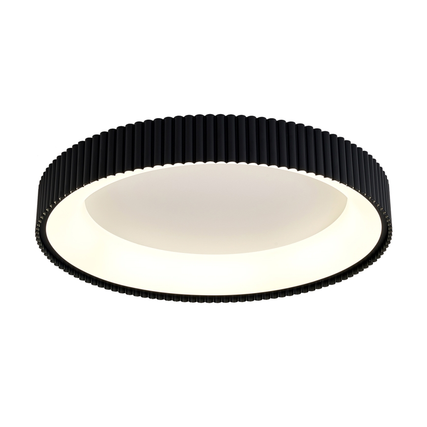 Brilagi - Candeeiro de tecto LED regulável FALCON MODERN, 54 W, 230 V, 3000–6500 K, diâmetro 60 cm, preto + comando remoto