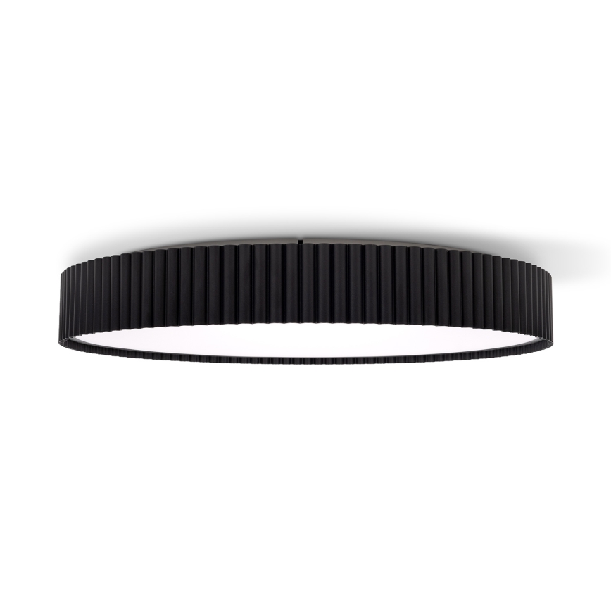 Brilagi - Candeeiro de tecto LED regulável FALCON MODERN, 54 W, 230 V, 3000–6500 K, diâmetro 60 cm, preto + comando remoto