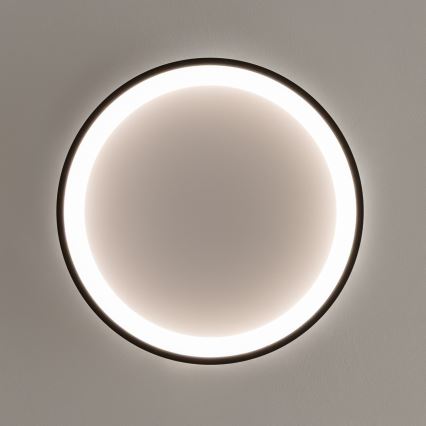 Brilagi - Candeeiro de tecto LED regulável FALCON SLIM LED/42W/230V 3000-6500K Ø 50 cm preto + comando remoto