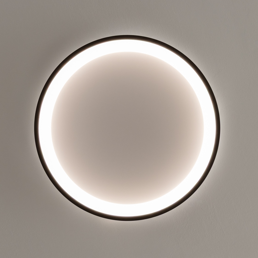 Brilagi - Candeeiro de tecto LED regulável FALCON SLIM LED/42W/230V 3000-6500K Ø 50 cm preto + comando remoto