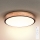 Brilagi - Luminária de teto LED regulável GLORIA LED/48W/230V 3000-6500K carvalho Ø 40 cm + controlo remoto