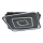 Brilagi - Luminária de teto LED regulável IRIS LED/98W/230V 3000-6000K 50x50 cm preta + comando remoto