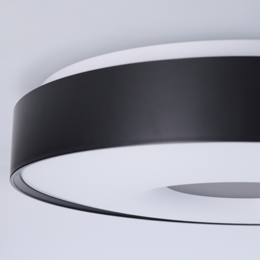 Brilagi - Candeeiro de tecto LED dimerizável JAMIS LED/48W/230V 3000-6500K Ø 39 cm preto + controlo remoto