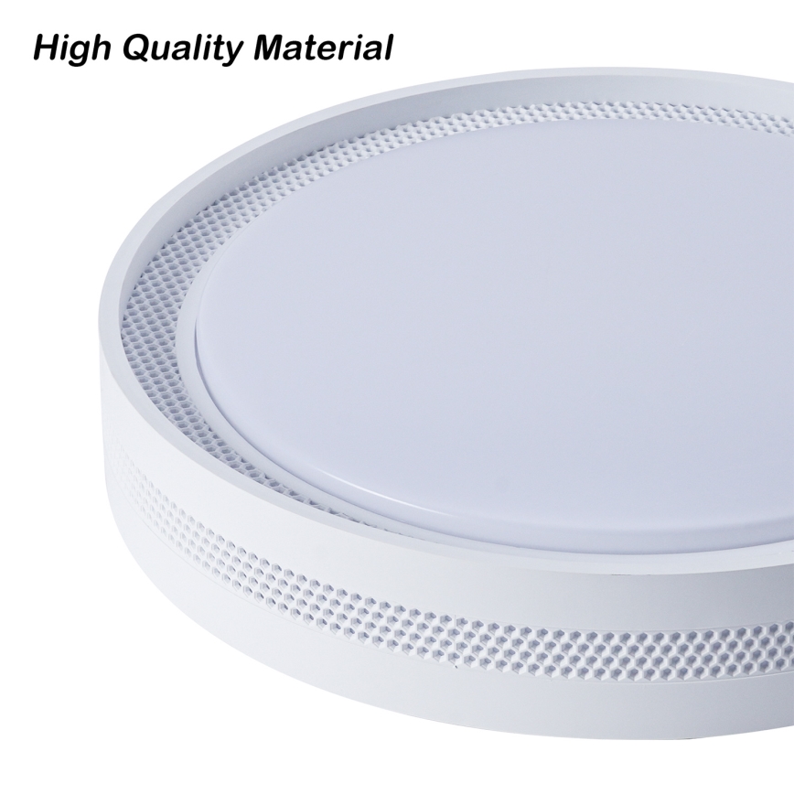 Brilagi - Candeeiro de teto LED dimerizável KREON LED/54W/230V 3000-6000K branco, diâmetro 38 cm + controlo remoto