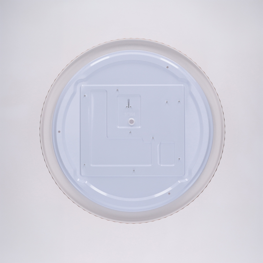 Brilagi - Candeeiro de teto LED regulável LUCIA LED/48W/230V 3000-6500K Ø 41 cm castanho + controlo remoto