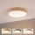 Brilagi - Luminária de teto LED regulável MANAROLA SMART LED/24W/230V 3000-6000K Wi-Fi Tuya Beacon diâmetro 41 cm carvalho + controlo remoto