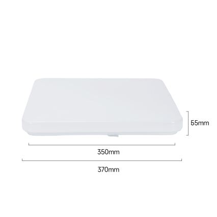 Brilagi - Plafon LED dimerizável MILKY WAY LED/24W/230V 3000-6500K 37x37 cm + controlo remoto