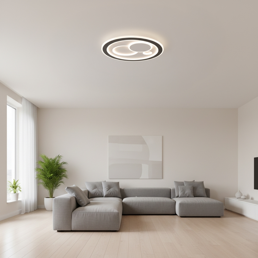 Brilagi - Luminária de teto LED regulável MODERN LED/89W/230V 3000-6000K Ø 47 cm + controlo remoto