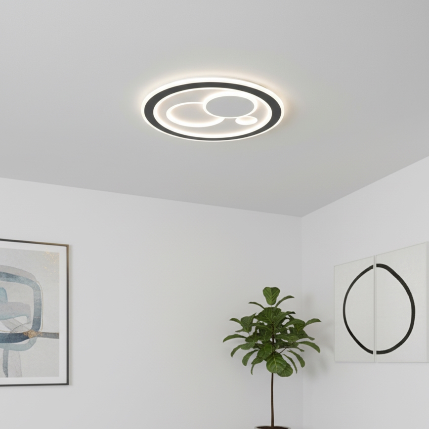 Brilagi - Luminária de teto LED regulável MODERN LED/89W/230V 3000-6000K Ø 47 cm + controlo remoto