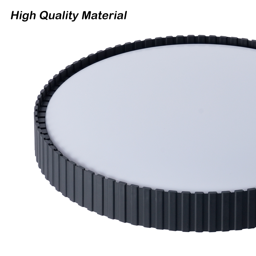 Brilagi - Candeeiro de tecto LED dimerizável ORINO LED/54W/230V 3000-6000K preto Ø 43 cm + comando remoto