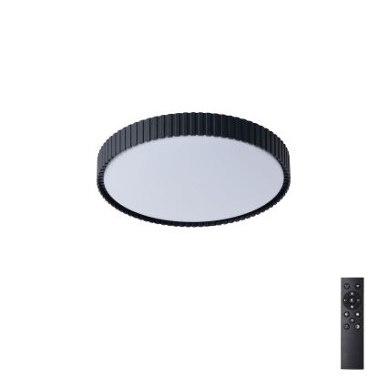 Brilagi - Candeeiro de tecto LED dimerizável ORINO LED/54W/230V 3000-6000K preto Ø 43 cm + comando remoto