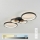 Brilagi - Luminária de teto LED regulável RINGO LED/34W/230V 3000-6000K 28x78 cm preta + comando remoto