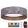 Brilagi - Luminária de teto LED regulável VELVET SMART LED/24W/230V diâmetro 45 cm 2700-6500K Wi-Fi Tuya cinza/dourado + controlo remoto