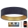 Brilagi - Luminária de teto LED regulável VELVET SMART LED/36W/230V diâmetro 55 cm 2700-6500K Wi-Fi Tuya azul/dourado + controlo remoto