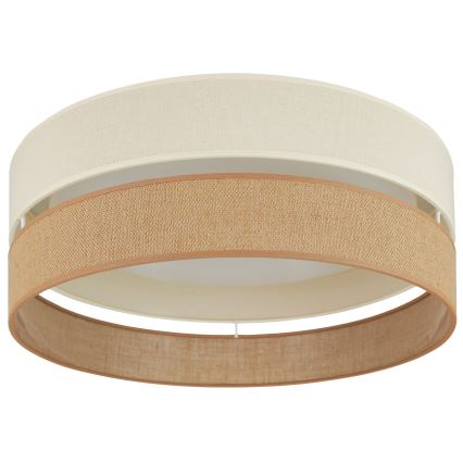 Brilagi - Plafon LED ROYAL YUTE LED/24W/230V pr. 45 cm bege/creme