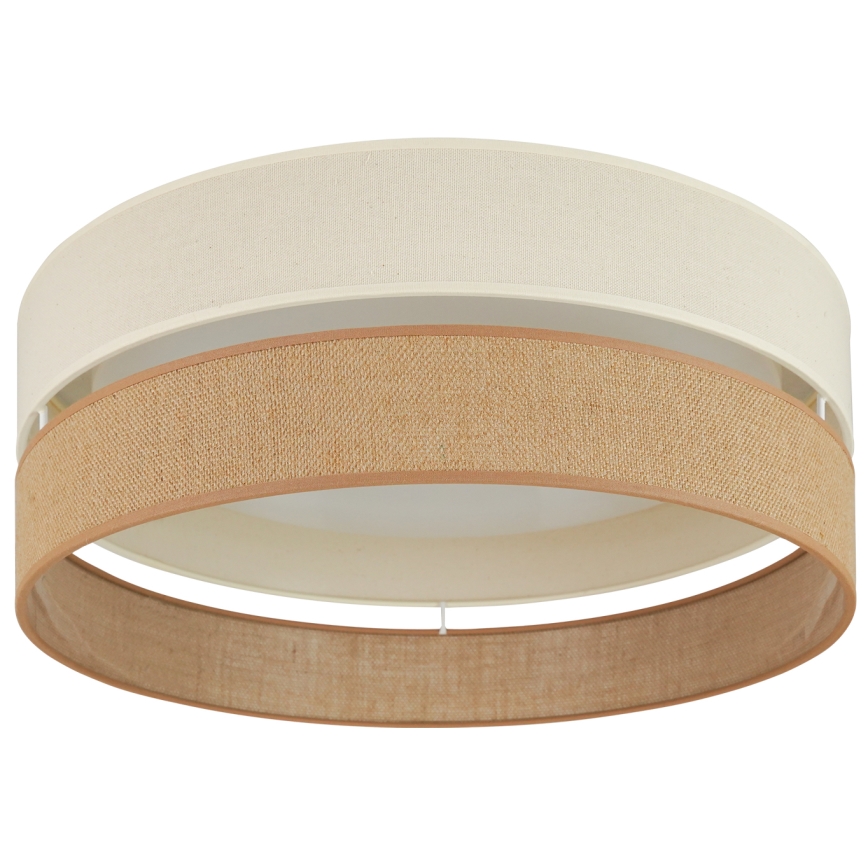 Brilagi - Plafon LED ROYAL YUTE LED/24W/230V pr. 45 cm bege/creme