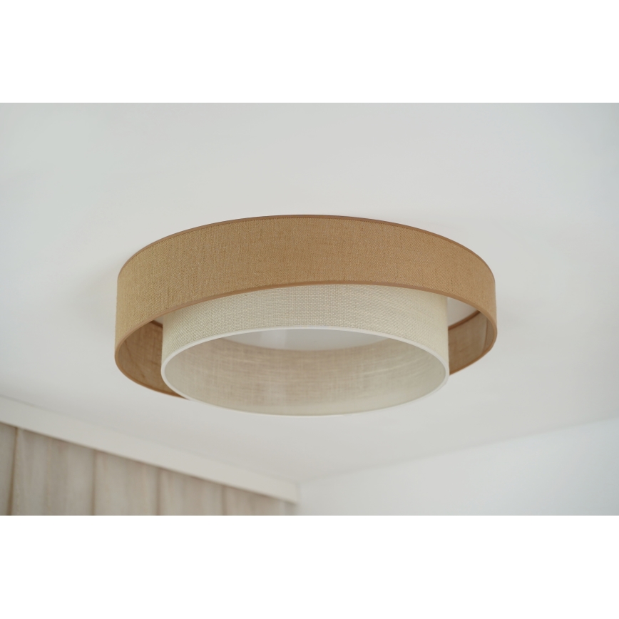 Brilagi - Luminária de Teto LED SHINE LED/24W/230V diâmetro 60 cm bege/creme