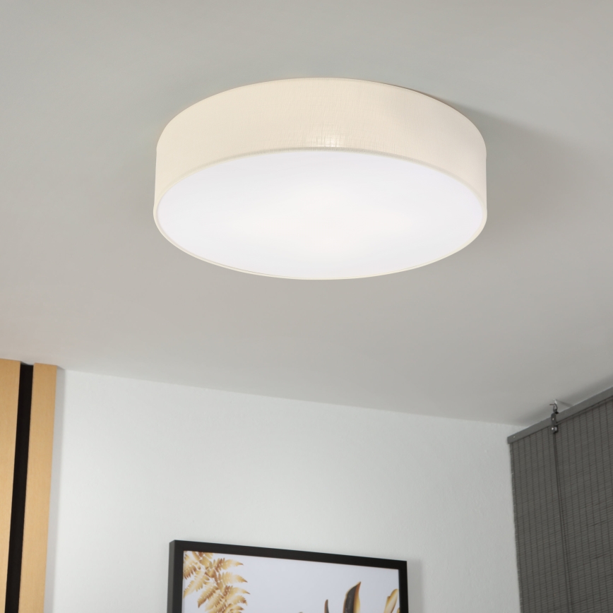 Brilagi - Luminária de teto LED SIRIJA 4xE27/15W/230V Ø 60 cm creme