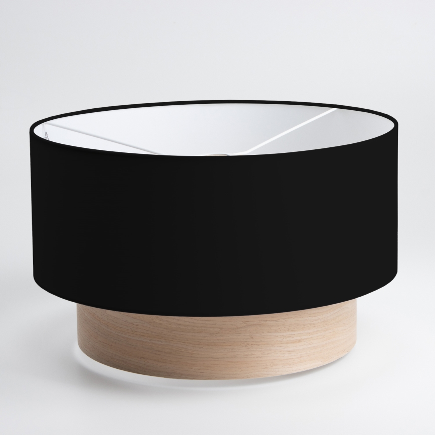 Brilagi - Luminária de Teto LED Sobreposta CERIA 1xE27/40W/230V Ø 50 cm preto/bege