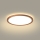 Brilagi - Luminária de teto LED ultrafina para casa de banho LED/12W/230V diâmetro 22,5 cm ouro rosé IP54