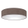 Brilagi - Luminária de teto LED VELVET SIMPLE LED/24W/230V 3000K Ø 45 cm castanha